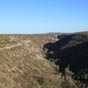 Les gorges de l'Alzou depuis le haut de Rocamadour