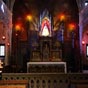 La Vierge noire de Rocamadour (Chapelle Notre-Dame). On l'invoque en mer lorsqu'un navire est en perdition, ou lorsqu'un captif demande sa libert. C'est pour cette raison qu'on peut voir dans la chapelle des chanes de prisonniers ou des maquettes de bateaux.