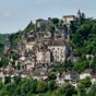 Vue sur Rocamadour  partir de l'Hospitalet