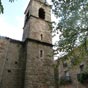 Saint Jean de la Blaquire: glise de la Dcollation de Saint Jean Baptiste, glise paroissiale dont le choeur roman  (XIIe) et l'abside en cul de four sont inscrits aux Monuments Historiques.