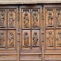 Dtail de la porte de la chapelle de Cahuzac.