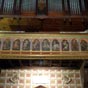 Chapelle de Cahuzac: dtail de la tribune