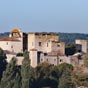 Larressingle depuis la route de Condom