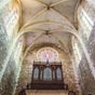 Eauze: La cathdrale Saint Luperc abrite un orgue de tribune ralis en 1842 par le facteur d'orgue Daublaine-Call buffet nogothique puis augment par le facteur d'orgue Magen.