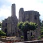 Les Cars : Les ruines du ch�teau Renaissance.