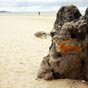 Pour se reprer sur la plage de Noja....savoir ne pas rater la balise!
