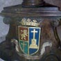 Ce bouclier se situe dans l'atrium de l'glise San Salvador de Celorio