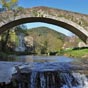 Lodve: Vieux pont sur la Soulondre qui est la dernire image d'une longue tape particulirement riche tant au niveau de la prgrination qu'en ce qui concerne la richesse patrimoniale dcouverte tout au long de ses 39,3 km...