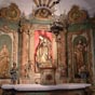 Retable baroque  la chapelle du chteau, qui ornait l'glise Saint-Pierre, reconstruite aprs les guerres de religion et dtruite en 1904.