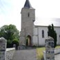 Eglise Saint Jacques de Germs sur l'Oussouet. Bien que reconstruite  l'poque moderne, cette glise ne manque pas de charme. La vaste nef vote en bois et les murs entirement peints abritent un saint Roch et un saint Jacques.