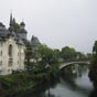 Les sanctuaires vus du Vieux pont. La chapelle d'origine tait un oratoire de 