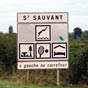 Le parcours propos passe par Saint Sauvant.... 