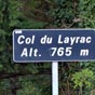 Le col de Layrac que l'on atteint aprs 6 heures de marche.