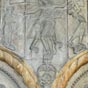 Eglise Sainte-Marie: Sur le tympan est reprsente la Descente de croix.