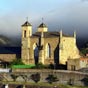 Villafranca: L'glise San Francisco, proche de la plaza Mayor, possde un portail roman du XIIIe sicle et un chevet gothique du XIVe sicle