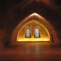 Une trs belle salle voute de l'abbaye...