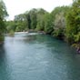 Nous traversons Le Saison, frontire naturelle entre le Bearn et le Pays Basque dans lequel nous rentrons..