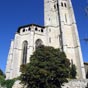 La collgiale de la Romieu: La tour orientale et le chevet