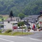 Aprs 5 H 30 de marche, nous arrivons  Sarrance.