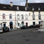 La place centrale de Bedous.