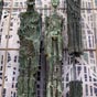 La Virgen del Camino: Dtail des sculptures de son glise