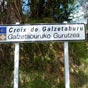Au km 8,2 nous dcouvrons le Christ de Galzetaburu...