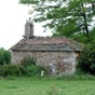 Lameiros: la chapelle Saint Marc avec des pierres hraldiques..L'glise est date de 1674..