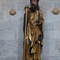 Le clbre plerin de Puente la Reina (Eglise de Santiago).