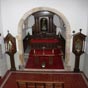 Vue intrieure de l'ermitage Lorento depuis le choeur. 