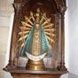 L'ermitage Loreto: Vierge de Lujan localise  droite du presbytre.