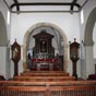 Cette chapelle Lorento est de type baroque populaire. Elle possde une nef,un portique, une sacritie, deux chapelles latrales et une abside.Ici une vue intrieure de l'ermitage. 