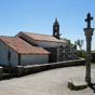 Vilouriz et son glise apparat aprs 20,7 km de prgrination aprs San Roman da Retorta...