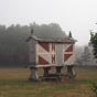 Un bel horreo... et nous en dcouvrons beaucoup en cette province de Galice!