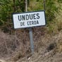 Nous sommes  Undus de Lerda, dernier village de la province d'Aragon... Dans moins d'une heure nous entrerons en Navarre...