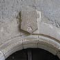 Dtail de la porte de la Confrrie