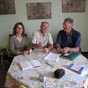 En fin de journe je fais connaissance avec Roger, Prsident alors de l'Association des plerins de l'Arige