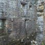Moulin du Saut: mur pignon au-dessus de l'Alzou