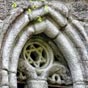 La chapelle de Santo Alberte: Dtail d'architecture dcorative