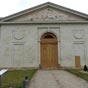 Vue rapproche sur le fronton