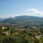 Vue de Saint Girons locilise  deux pas de Saint Lizier...