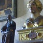 Le clotre donne accs  l'ancienne sacristie o se trouve le Trsor de la cathdrale. On peut dcouvrir la crosse de saint Lizier du XIIe sicle ainsi que le buste reliquaire de saint Lizier. Ce buste, en argent dor cisel est attribu  Antoine Favier, orfvre  Toulouse, qui l'aurait ralis en 1531.