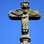 La croix de Jalasset. Il subsiste le fut dat de 1621.