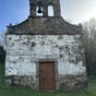 Peu aprs le col de Porciles le chemin nous mne au-dessus de  la vieille glise San Roque localise peu avant le village de Porciles