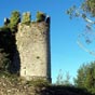 La tour de Sarria qui substiste de l'ancienne forteressedes seigneurs de Sarria y Lemos, du XIIIe sicle dmantele en 1467
