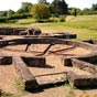 Saint Pre: Sources des Fontaines sales, site celtique et gallo-romain (thermes) en bord de la Cure.