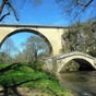 Pierre-Perthuis : Ponts sur la Cure (1770 et 1874)