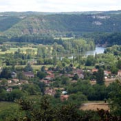 Via Podiensis::Arrive sur Cajarc